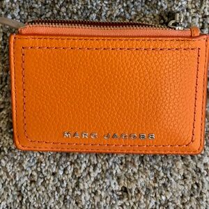 Marc Jacobs Leather Wallet - Small - Orange